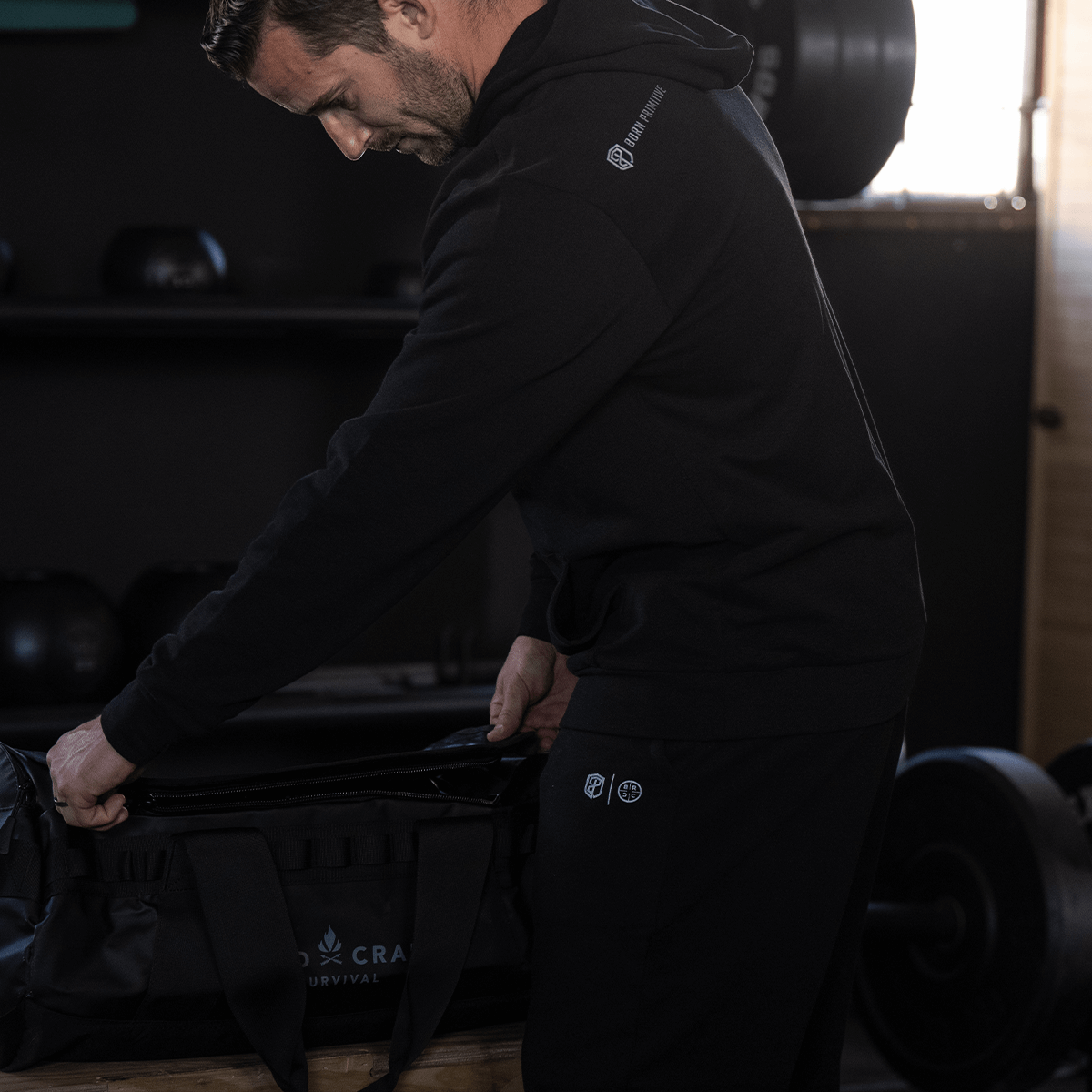 BRCC x Born Primitive Reticle Unmatched Joggers