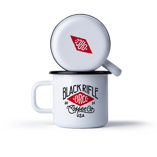 Grizzly Enamel Mug