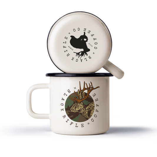 Jackalope Enamel Mug