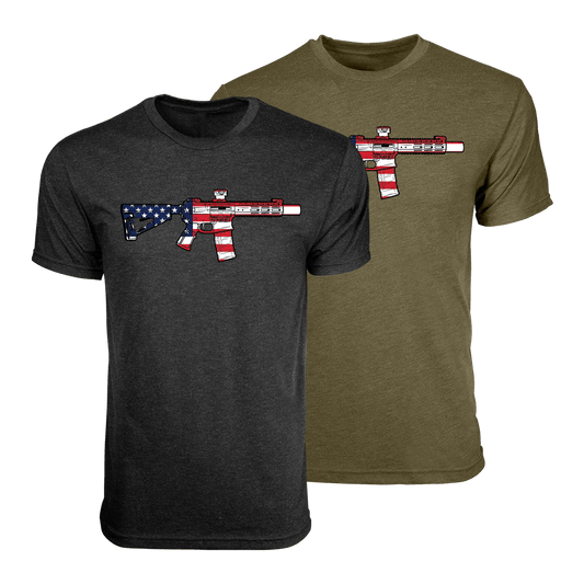 Hand Drawn SBR Flag T-Shirt