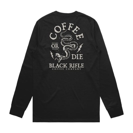 Caffeine and Coils Long Sleeve T-Shirt