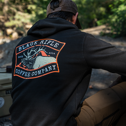 Elk Badge Pullover Hoodie