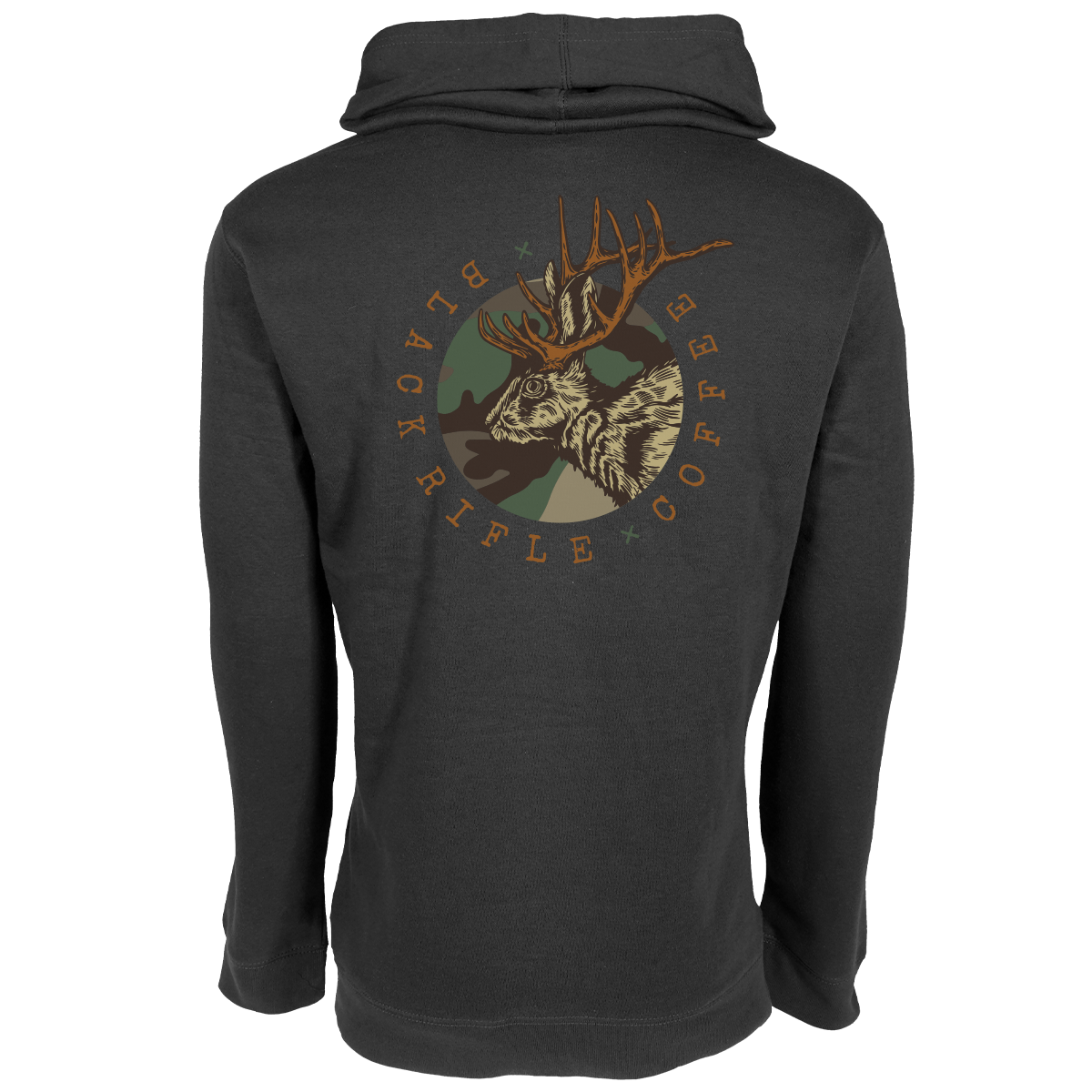 Camo Jackalope Pullover Hoodie