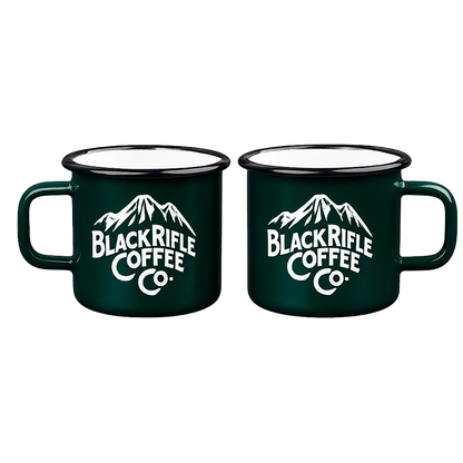 Mountain Enamel Mug