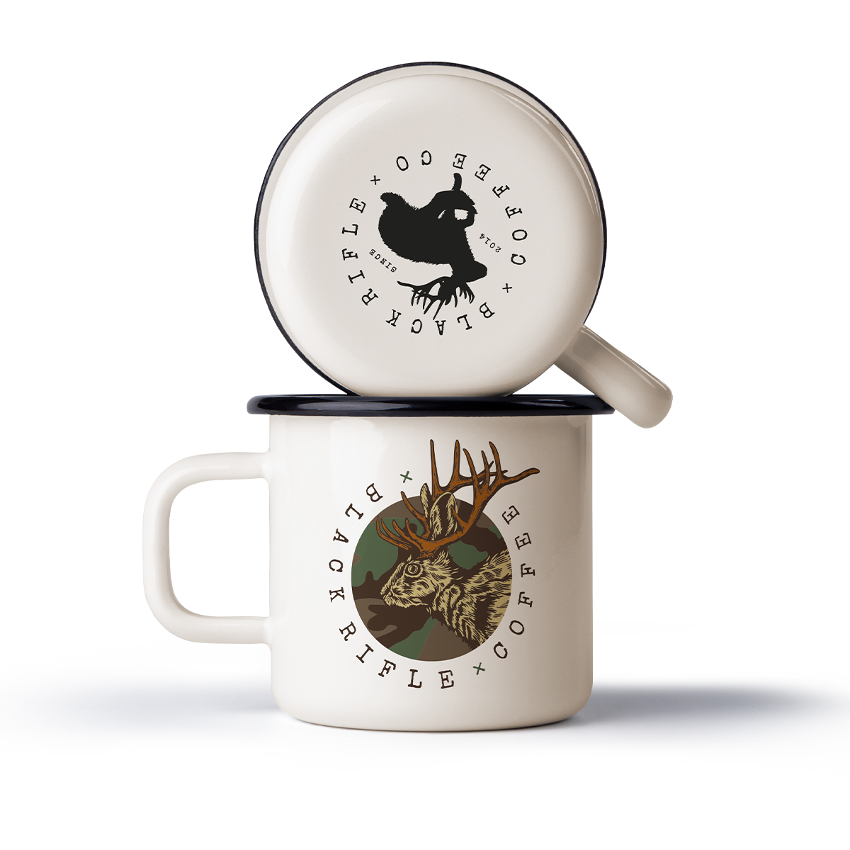 Jackalope Enamel Mug