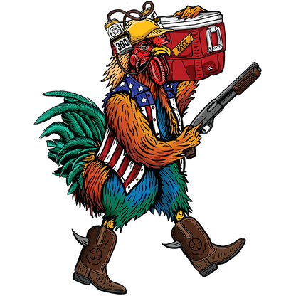 Merica Tacticock Sticker