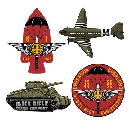 D-Day 81st Anniversary Sticker Pack