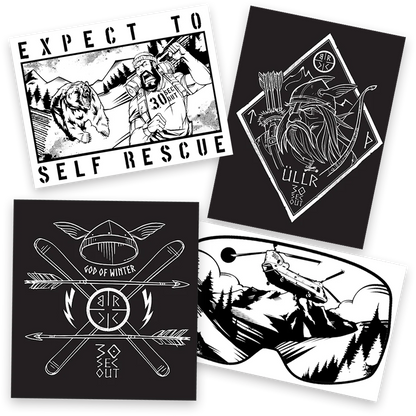 30 Seconds Out x BRCC Sticker Pack 64