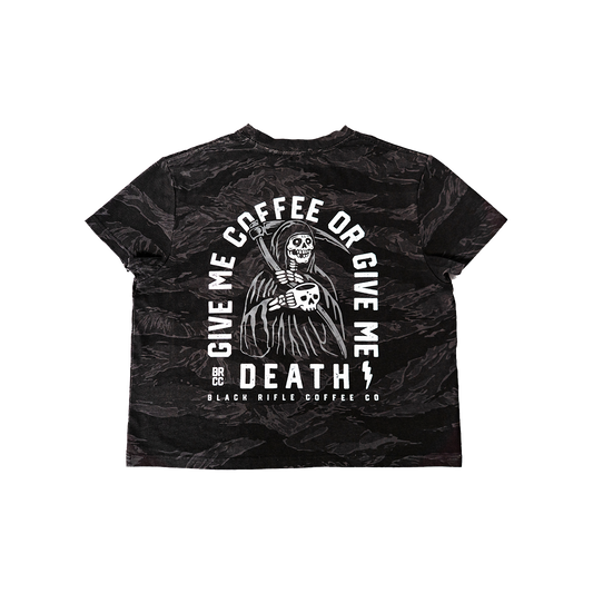 Women's Grim Sipper Crop T-Shirt