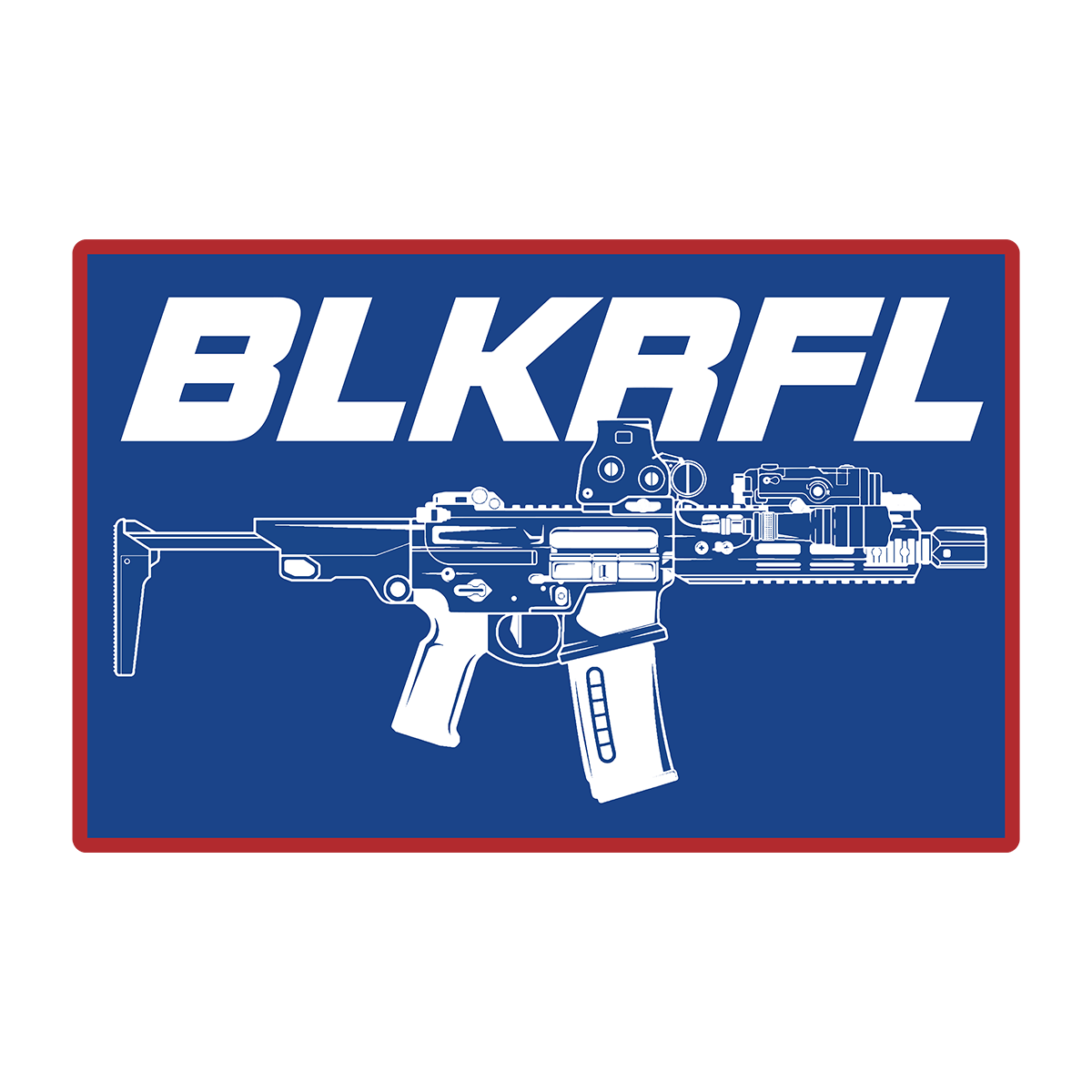 PVC BLKRFL Patch