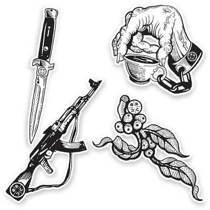 Bad Moon x BRCC Sticker Pack 66