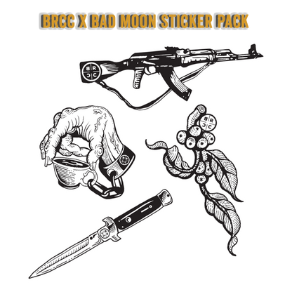Bad Moon x BRCC Sticker Pack 66