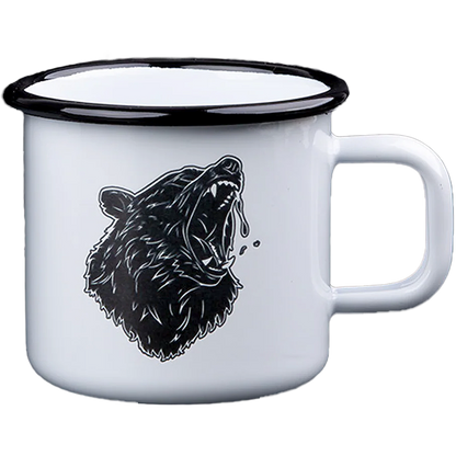 Grizzly Enamel Mug