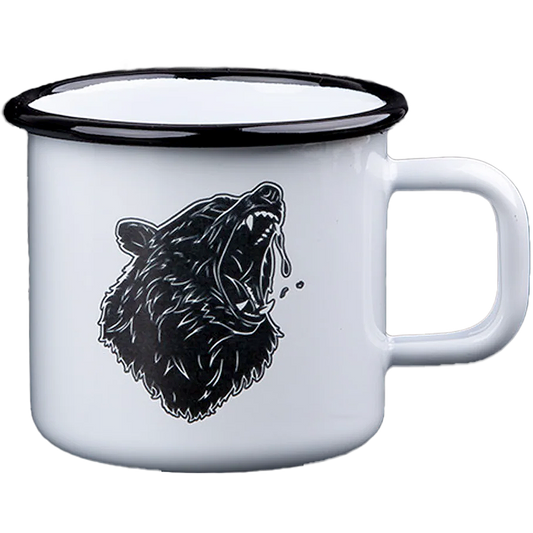 Grizzly Enamel Mug