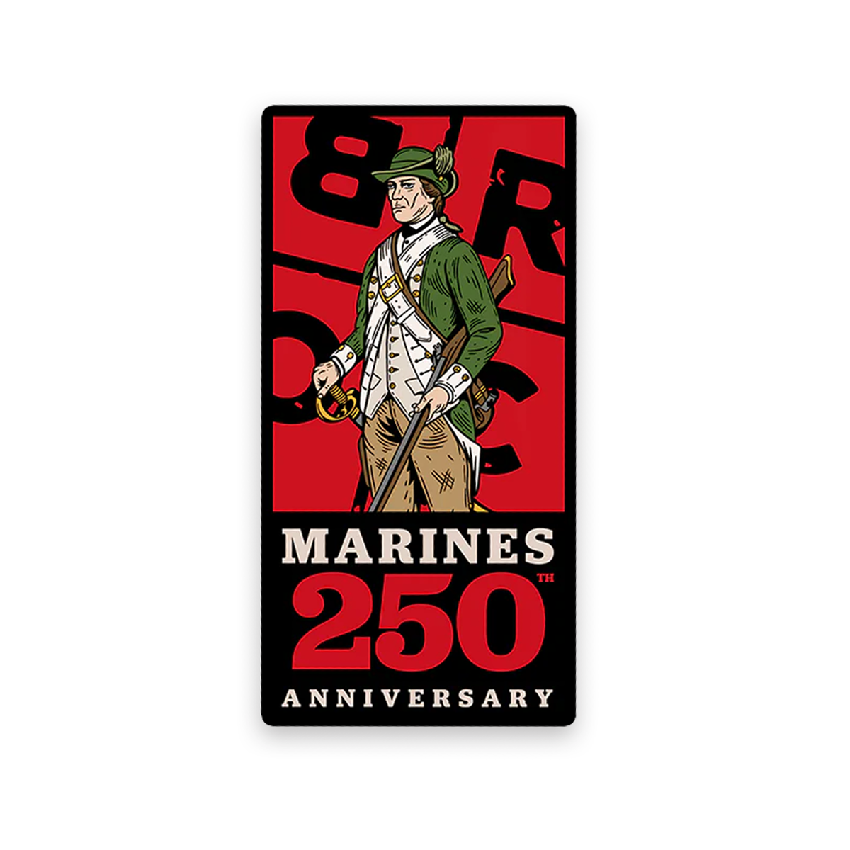 Marine 250th 2025 Sticker Pack 87