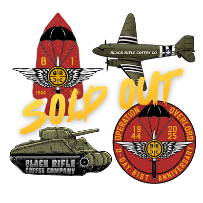 D-Day 81st Anniversary Sticker Pack